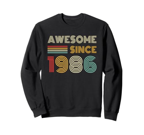 Consigue Promoción ahora 39 Cumpleaños 39 Años Hombre Mujer Vintage 1986 Regalo Sudadera Rebajas 2025 | regaloscumple.com