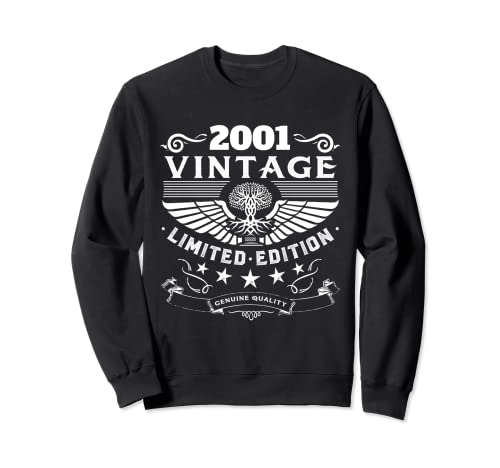 Consigue ahora Promoción Camiseta vintage 2001 para mujer edición limitada cumpleaños 2001 Sudadera Rebajas 2024 | regaloscumple.com