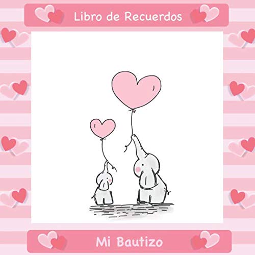 Comprar Mi Bautizo: Libro Firmas Recuerdos y Consejos a los Padres I Estilo Elefante Rosa I Para 25 personas I Para Deseos escritos y las Fotos más Catálogo bellas I Idea regalo para el bautizo niños y niñas Rebajas 2025 | regaloscumple.com
