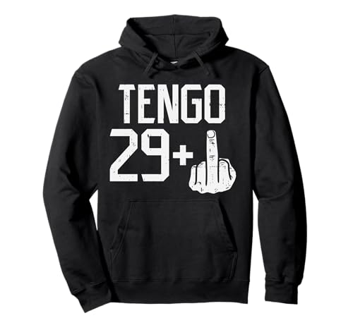 Comprar 29 Anos + Dedo Medio Humor 30 Cumpleanos Birthday Regalo BlackFriday Sudadera con Capucha Ofertas 2024 | regaloscumple.com