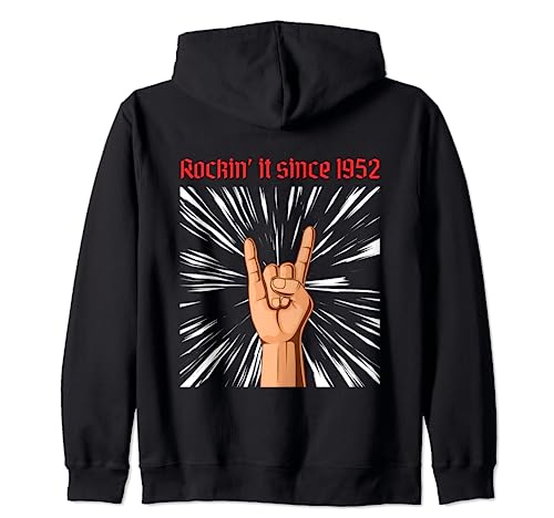Consigue ahora Guitarra eléctrica metal rock guitarrista cumpleaños 1952 Ideas para regalar Sudadera con Capucha Ofertas 2025 | regaloscumple.com