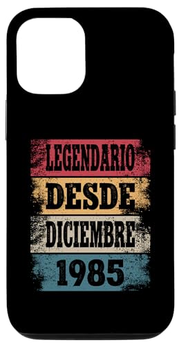 Comprar Carcasa para iPhone 15 Pro Legendario Cumpleaños Desde Diciembre 1985 - Cumpleaños 39 Años Rebajas 2024 | regaloscumple.com