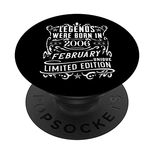 Comprar Cumpleaños Febrero Promoción 2006 Edición Limitada Regalo February PopSockets PopGrip Adhesivo Top Precio 2025 | regaloscumple.com