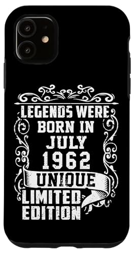 Comprar Carcasa para Catálogo iPhone 11 Cumpleaños Julio 1962 Edición Limitada Regalo Legend July Rebajas 2025 | regaloscumple.com