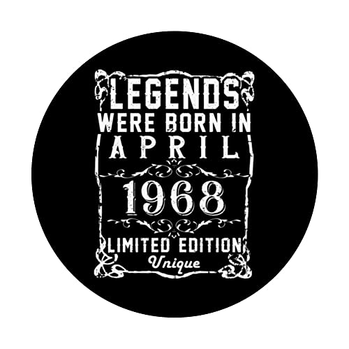 Oferta Flash Cumpleaños 1968 Limitada April PopGrip