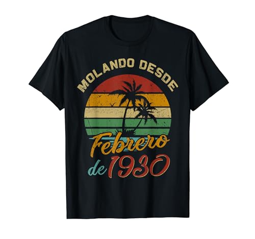Consigue ahora Cumpleaños 94 Años Catálogo Molando Desde Febrero 1930 Retro Camiseta Rebajas 2024 | regaloscumple.com