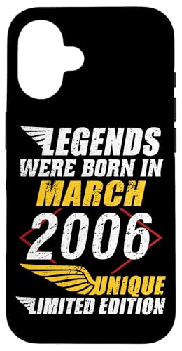 Consigue ahora Carcasa para iPhone Catálogo 16 Cumpleaños Marzo 2006 Edición Limitada Regalo March 2006 Ofertas 2024 | regaloscumple.com