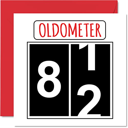 Consigue ahora Divertidas tarjetas cumpleaños 82 para hombres y mujeres Oldometer – Tarjeta feliz cumpleaños para papá mamá abuelo abuelo niñera abuela tío tía tarjetas felicitación Catálogo 145 mm x 145 mm tarjeta cumpleaños 82 Rebajas 2025 | regaloscumple.com