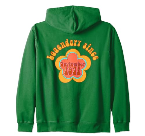 Comprar Nacido en septiembre 1971 Cumpleaños Legendario desde 1971 Sudadera Navidad con Capucha Rebajas 2025 | regaloscumple.com