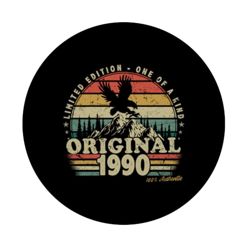 Comprar en Amazon 1990 Cumpleaños Edición Hombres PopSockets Intercambiable