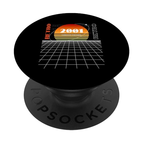 Consigue ahora Retro 23 Años 23 Cumpleaños Vintage Retro Clásico BlackFriday 2001 PopSockets PopGrip Intercambiable Ofertas 2025 | regaloscumple.com