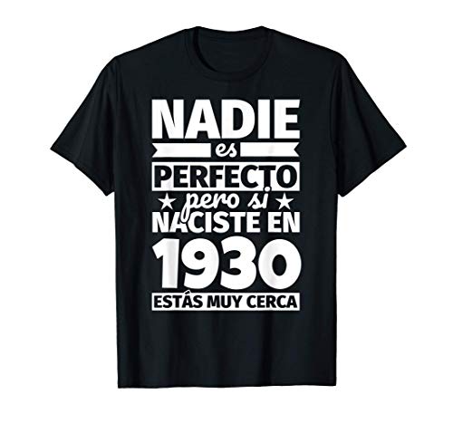 Consigue BlackFriday ahora 1930 cumpleaños divertido regalo cumpleaños Camiseta Top Precio 2024 | regaloscumple.com