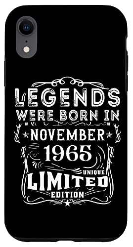 Comprar Carcasa para iPhone Navidad XR Cumpleaños Noviembre 1965 Edición Limitada Regalo Vintage Ofertas 2025 | regaloscumple.com