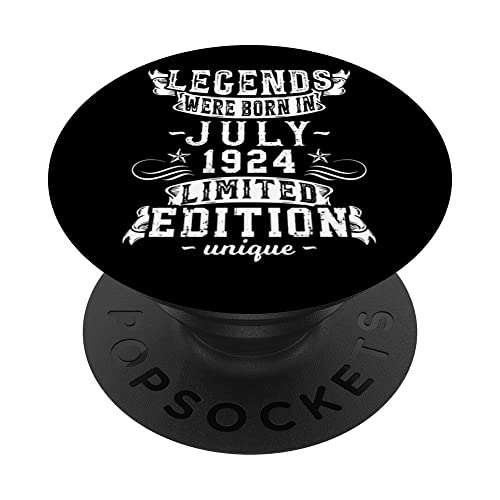 Consigue ahora Promoción Cumpleaños Julio 1924 Edición Limitada Regalo Legend July PopSockets PopGrip Intercambiable Rebajas 2024 | regaloscumple.com