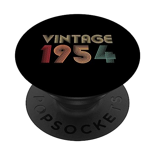 Consigue ahora Regalo 69 cumpleaños Navidad 69 años hombres mujeres retro vintage 1954 PopSockets PopGrip Intercambiable Ofertas 2024 | regaloscumple.com
