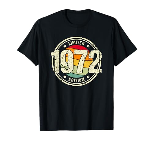 Comprar Retro 53 Años Nacido en BlackFriday 1972 Edición Limitada 53 Cumpleaños Camiseta Rebajas 2025 | regaloscumple.com