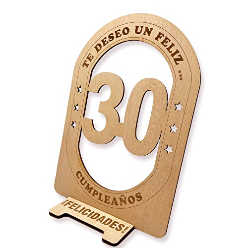 Comprar DIGIDU | Tarjeta Felicitacion 30 BlackFriday Cumpleaños | Detalles Regalos | Regalos Mujer Hombre 30 años | Tarjeta Felicitacion Original | Decoración Fiesta | Regalo Original Cumpleaños Feliz Rebajas 2025 | regaloscumple.com
