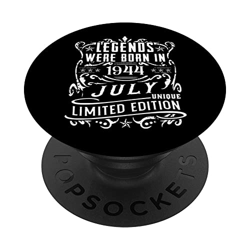 Consigue ahora Cumpleaños Julio 1944 Edición BlackFriday Limitada Regalo Legend July PopSockets PopGrip Adhesivo Ofertas 2025 | regaloscumple.com