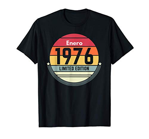 Comprar 45 Navidad Años Cumpleaños Regalo Nacido En Enero 1976 Mujer Camiseta Ofertas 2024 | regaloscumple.com