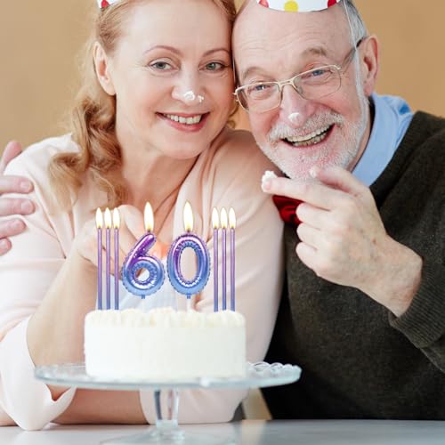 Comprar ahora Colorido juego de velas de cumpleaños velas número 14 con