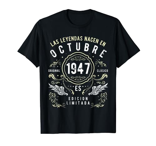 Oferta Las Nacen Octubre Camiseta