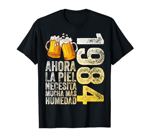 Oferta 40 40 hombre retro 1984 Camiseta