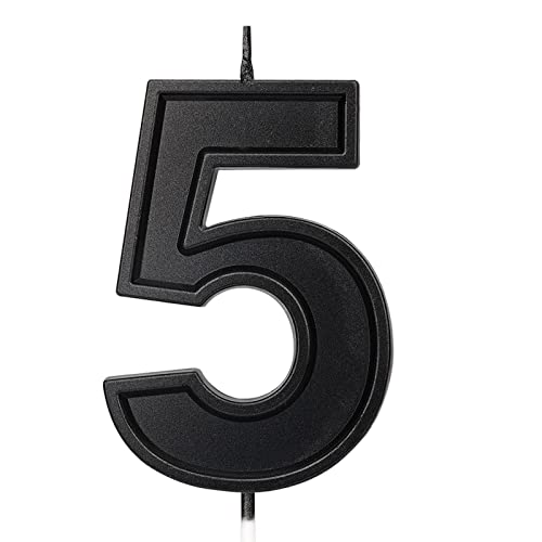 Comprar Luter 7 cm Número velas cumpleaños Navidad forma diamante 3D Velas pastel cumpleaños numeradas Decoración pastel para boda cumpleaños descuento graduaciones fiesta (negro)(5) Ofertas 2024 | regaloscumple.com