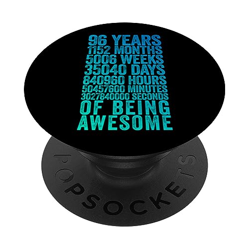 Consigue ahora Divertida camisa cumpleaños 96 Old Meter Divertidos regalos 96 años PopSockets Cumpleaños PopGrip Intercambiable Ofertas 2025 | regaloscumple.com