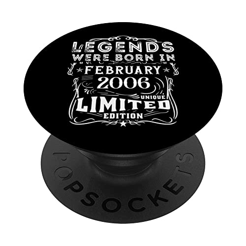 Comprar Cumpleaños Febrero 2006 Edición Limitada Regalo February PopSockets Regalos PopGrip Adhesivo Ofertas 2025 | regaloscumple.com