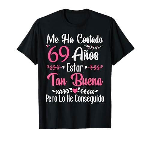 Consigue ahora 69 Años Regalo Cumpleaños Mujer Hecha En 1954 Catálogo 69 Años Camiseta Ofertas 2024 | regaloscumple.com