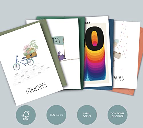 Oferta Flash 15 x 21'5 cm, Cumpleaños, Bicicleta