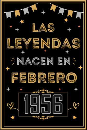 Comprar CUADERNO LAS Promoción LEYENDAS NACEN EN FEBRERO 1956: Regalo 67 cumpleaños para mujeres y hombres ideas 67 cumpleaños... un cumpleaños... divertido ... regalo 67 cumpleaños para él/ella. Top Precio 2024 | regaloscumple.com