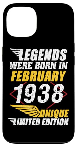 Consigue ahora Carcasa para iPhone 13 Cumpleaños Febrero Catálogo 1938 Edición Limitada Regalo February Top Precio 2024 | regaloscumple.com