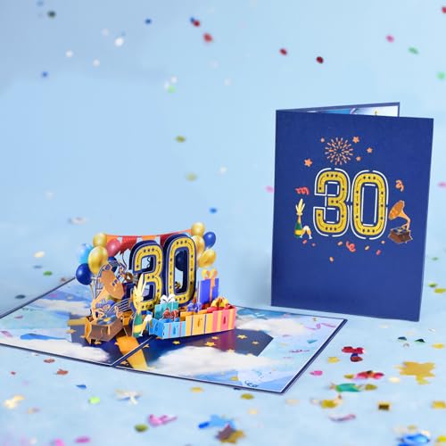 Comprar ahora Magic Ants Tarjeta emergente 30 cumpleaños de años felicitación 3D