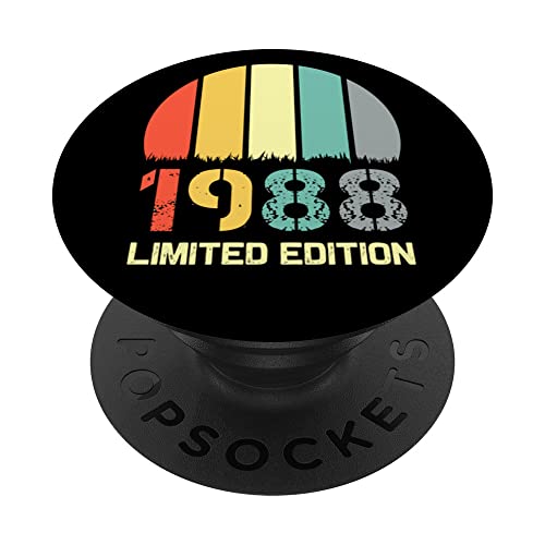 Consigue ahora Born In 1988 Edición Limitada 1988 Cumpleaños Popsocket 1988 PopSockets PopGrip Catálogo Intercambiable Rebajas 2024 | regaloscumple.com