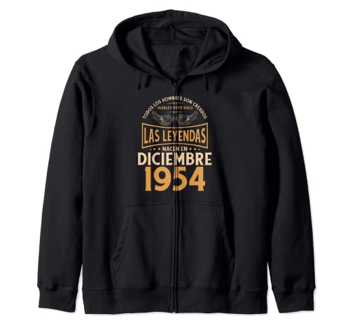 Comprar Cumpleaños Hombre Regalos Las BlackFriday Leyendas Diciembre 1954 Sudadera con Capucha Top Precio 2024 | regaloscumple.com