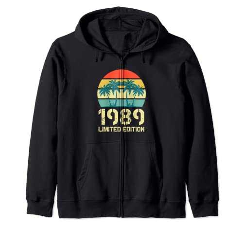 Comprar Camisetas cumpleaños vintage Ideas para regalar 1989 para hombre divertidas cumpleaños 1989 Sudadera con Capucha Ofertas 2024 | regaloscumple.com