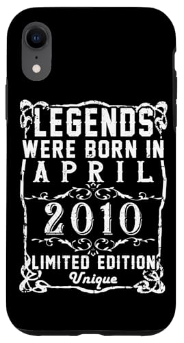 Consigue ahora Carcasa para iPhone XR Cumpleaños Abril 2010 Edición Cumpleaños Limitada Regalo April Top Precio 2024 | regaloscumple.com