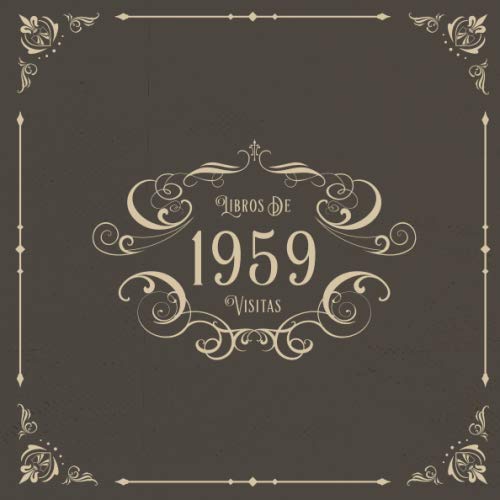 Consigue ahora BlackFriday 1959 Libros Visitas: Libros visitas para fiestas cumpleaños estilo vintage para que la familia y los amigos inserten saludos y mensajes | 100 páginas Ofertas 2023 | regaloscumple.com