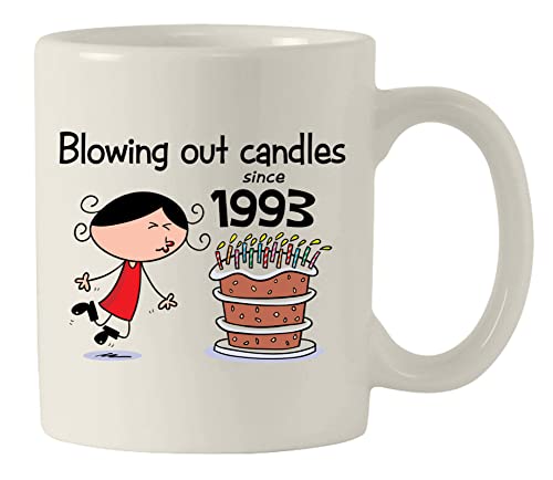 Consigue ahora Blowing Out Candles Desde 1985 De Mujer 30th Cumpleaños Cumpleaños Taza De Cerámica Rebajas 2023 | regaloscumple.com