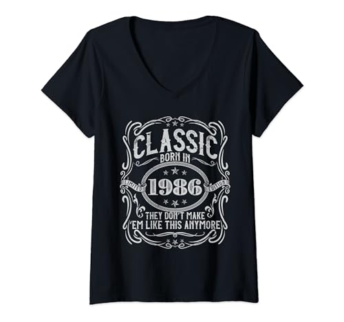 Comprar Classic 1986 Edición Limitada Live Legends 38 BlackFriday cumpleaños para él/ella Camiseta Cuello V Rebajas 2024 | regaloscumple.com