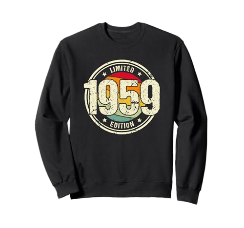 Comprar Retro 66 Años Nacido en 1959 Edición BlackFriday Limitada 66 Cumpleaños Sudadera Top Precio 2025 | regaloscumple.com