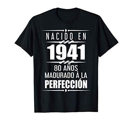 Comprar 80 Ideas para regalar años Regalos Hombres Mujer 80 Cumpleaños Camiseta Rebajas 2024 | regaloscumple.com
