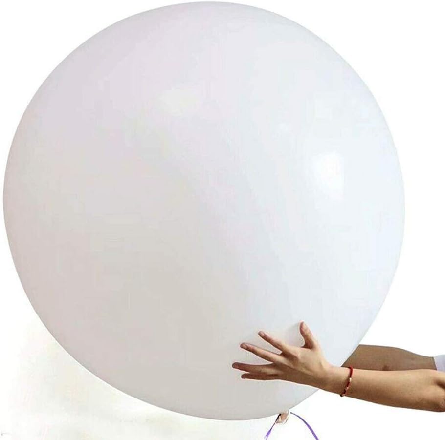 Comprar 6 Piezas Globos Blancos Globos Enormes De 36 Pulgadas Globos Gigantes Para Fiestas Globos De Cumpleaños Extra Grandes Ideas para regalar Globos Gruesos De Látex De Helio Para Globos Grandes Gigantes Para Boda Bautizo Top Precio 2025 | regaloscumple.com