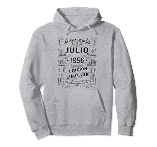 Consigue Navidad ahora 68 Años Cumpleaños Hombre Las Leyendas Nacen En Julio 1956 Sudadera con Capucha Rebajas 2024 | regaloscumple.com