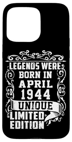 Consigue ahora Carcasa para Ideas para regalar iPhone 15 Pro Max Cumpleaños Abril 1944 Edición Limitada Regalo April Top Precio 2025 | regaloscumple.com