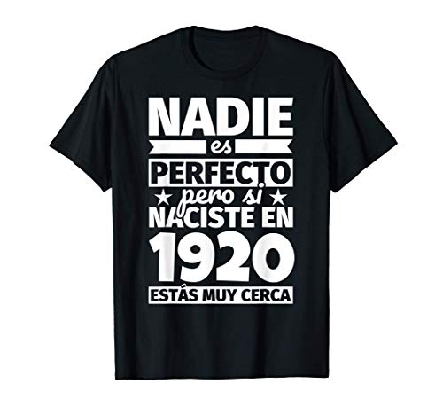 Consigue ahora 1920 cumpleaños divertido regalo Cumpleaños cumpleaños Camiseta Rebajas 2024 | regaloscumple.com