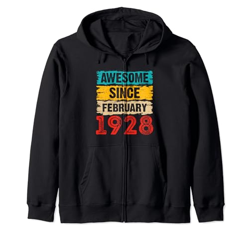 Consigue ahora 96 años impresionante desde febrero Ideas para regalar 1928 96 regalos cumpleaños Sudadera con Capucha Top Precio 2024 | regaloscumple.com