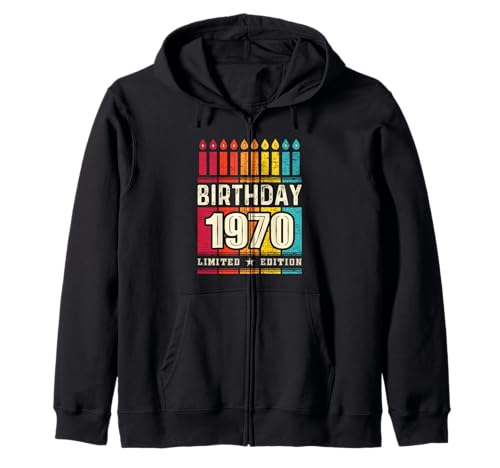 Consigue ahora Camiseta vintage 1970 para hombre Promoción edición limitada cumpleaños 1970 Sudadera con Capucha Top Precio 2025 | regaloscumple.com