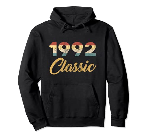 Comprar Nacido En 1992 Celebración Clásica Años 90 29 Cumpleaños Sudadera con Capucha Regalos Top Precio 2025 | regaloscumple.com